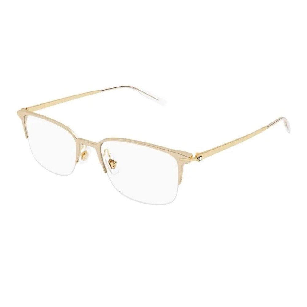 NEW  MONTBLANC EYEGLASSES GOLD UNISEX EYEWEAR MONTBLANC